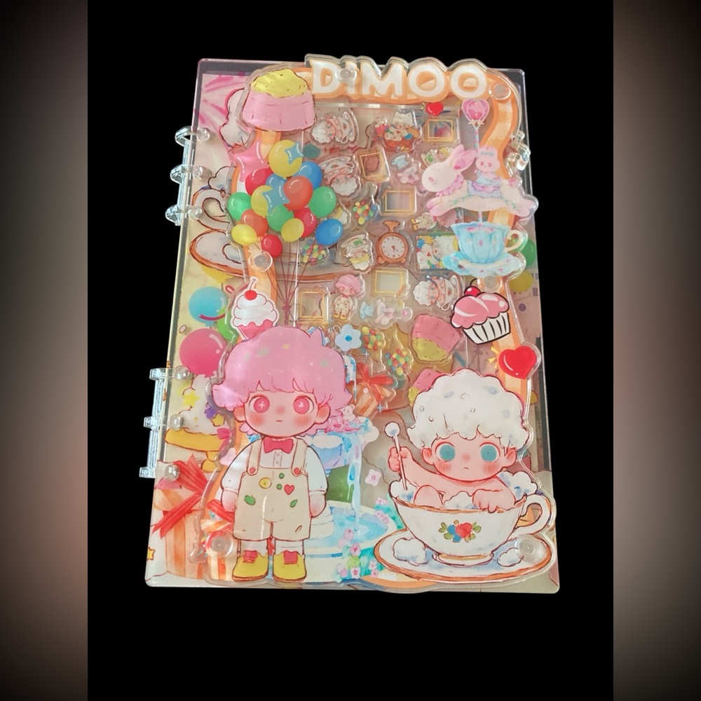 Dimoo Carnival Edition Interactive A5 Journal | Limited Kawaii Collector Piece
